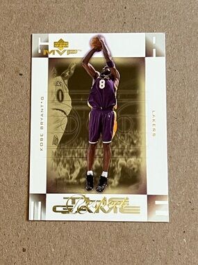 2001-02 Upper Deck MVP - Respect The Game Kobe Bryant #RG1 Basketball Card
